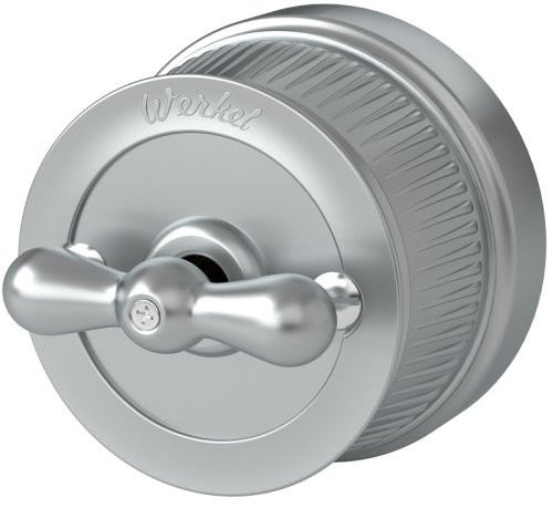 Выключатель-ретро металл Werkel Retro 2-кл. хром матовый картинка